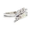 Image 1 : 0.35 ctw Diamond Ring - 14KT White Gold
