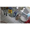 Image 3 : NSF 6-Tier Metal Rolling Shelf, 48"L x 18"W x 75.5"H