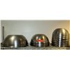 Image 1 : Multiple Misc Stainless Round Mixing Bowls, Misc Sizes