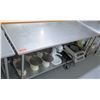 Image 1 : Steel Working Prep Table, 71.5"L x 29.5"W x 35"H
