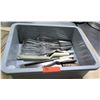 Image 1 : Bin Multiple Misc Utensils - Flat Top Spatulas & Wire Whisks