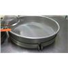 Image 3 : Qty 2 Large Metal Round Commercial Sifters Sieves & Smaller Strainer