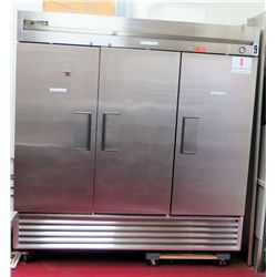 True Model T-72 3-Door Refrigerator