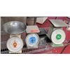 Image 1 : Qty 4 Kitchen Scales - Pelouze, Accu-Weigh, Polder, Update Weight Scale