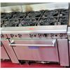 Image 1 : Imperial Commercial Oven Restaurant Range w/ 6 Gas Burners Range