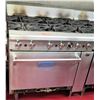 Image 1 : Imperial Commercial Oven Restaurant Range w/ 6 Gas Burners Range