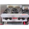 Image 1 : Vulcan Commercial Countertop 4 Gas Burners Range 24"W x 28"D x 12"H