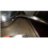 Image 2 : Qty 2 Large Metal Commercial Frying Pans - one w/ Lid