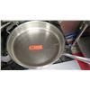 Image 2 : Qty 5 Misc Pots & Pans - Large Frying Pan, & Misc Sauce Pots