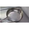 Image 2 : Qty 4 Misc Sizes Frying Pans - One w/ 2 Handles