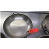 Image 3 : Qty 4 Misc Sizes Frying Pans - One w/ 2 Handles