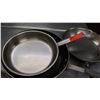 Image 3 : Qty 5 Misc Sizes Commercial Frying Pans