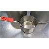 Image 2 : Qty 3 Misc Sizes Pots - Large Stock Pot, Med Sauce Pot & Small Pot w/ Handle
