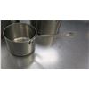 Image 2 : Qty 3 Misc Sizes Pots - Large Stock Pot, All-Clad Sauce Pot & Small Pot w/ Handle