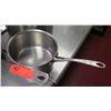 Image 3 : Qty 3 Misc Sizes Pots - Large All-Clad Stock Pot w/ Lid, Frying Pan & Sauce Pan