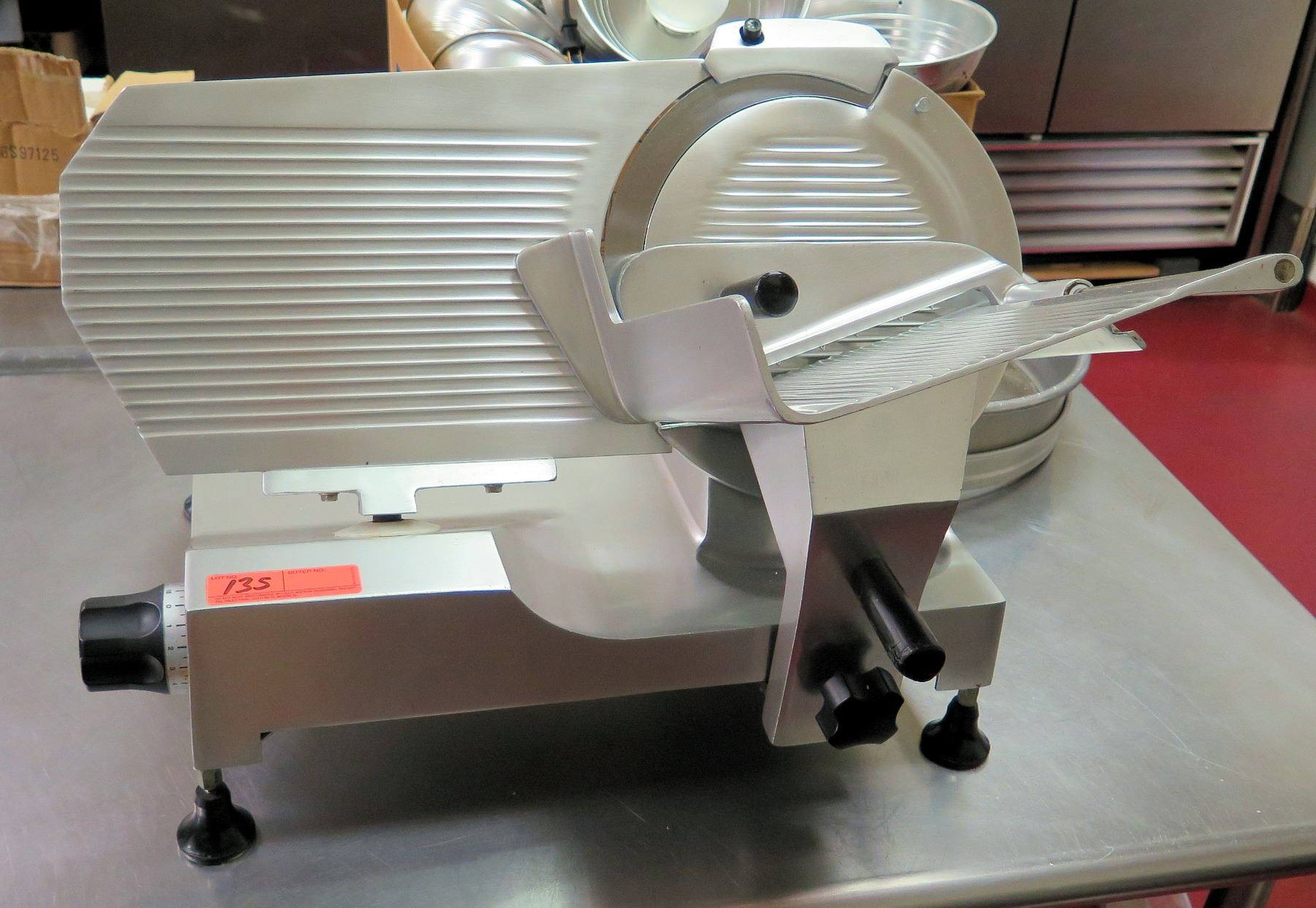 Chefmate by Globe Commercial Meat Slicer Model GC 12D Oahu Auctions