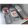 Image 1 : Qty 3 Rectangle Bron France Professional Mandoline Cutter Shredder