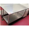 Image 1 : Steel Commercial Working Prep Table 59.5"L x 30"W x 36"H