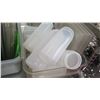 Image 2 : Qty 3 Bins Misc Containers & Square Lids