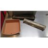 Image 3 : Qty 7 Misc Muffin Tins Pans, Large Stainless Bin, Tube Pans & Baking Pan