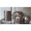 Image 7 : Multiple Misc Stainless Steel Mixing Bowls, Storage Containers, etc