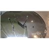 Image 2 : Qty 2 Decorative Mirrors - Oval & Round w/ No Frame