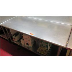 Steel Working Prep Table, 71.5"L x 30"W x 35.5"H