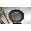 Image 2 : Qty 5 Misc Sizes Non-Stick Frying Sauté Pans w/ Long Metal Handles