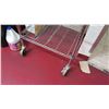 Image 2 : Tall Rolling Sheet Pan Rack Shelf w/ Misc Loaf Pans 30"L x 24'W x 79"H