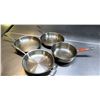 Image 1 : Qty 4 Misc Frying Sauté Pans w/ Long Metal Handles