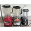 Image 1 : Qty 3 Blenders - 2 @ KitchenAid & Black & Decker