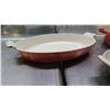 Image 2 : Qty 5 Misc Size Shape Casserole Dishes w/ Handles