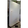 Image 1 : Tall White Wood Wheeled Rolling Room Divider