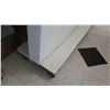 Image 2 : Tall White Wood Wheeled Rolling Room Divider