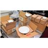 Image 1 : Multiple Cases New Plates Dishes - Dinner Plates, Side Plates, etc