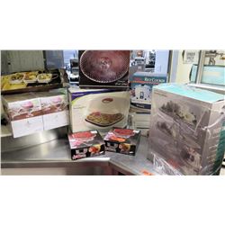 Multiple Serving Dishes in Box, Rice Cooker, Vacuum Food Sealer, etc