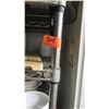Image 17 : Large Metal Adjustable Kitchen Shelf Unit on Wheels w/ Misc Dishes