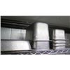 Image 8 : Large Metal Adjustable Kitchen Shelf Unit on Wheels w/ Misc Containers