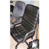 Image 1 : Qty 2 Executive Office Chairs on Wheels w/ Armrests
