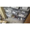 Image 3 : Kitchen Shelf Unit on Wheels w/ Misc Size Aprons, Hats, etc