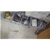 Image 8 : Kitchen Shelf Unit on Wheels w/ Misc Size Aprons, Hats, etc