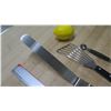 Image 5 : Qty 2 Wusthof Classic Chef Knives w/ 2 Spatulas & Melon Baller