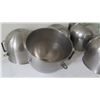 Image 3 : Qty 5 Large Professional Stainless Steel Mixing Bowls