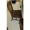 Image 3 : Qty 9 Tables & 30 Wooden Chairs (Varying Degrees of Wear)