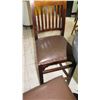 Image 3 : Qty 3 Round Bar-Height Tables & 4 Upholsterded Barstools