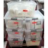 Image 1 : Qty 7 Plastic Bins w/ Dishes, Ramekins, Pfaltzgraff Basics, etc