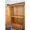 Image 2 : Semi-contemporary pine two door entertainment unit with bottom drawer, would make great wardrobe