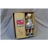 Image 1 : Vintage Toni P-91, 15" hard plastic doll with original box, wave lotion, curlers, comb, instructions