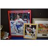 Image 2 : Selection of sports pictures including one signed by hall of famer Lanny McDonald