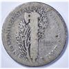 Image 2 : 1916-D MERCURY DIME, GOOD KEY DATE